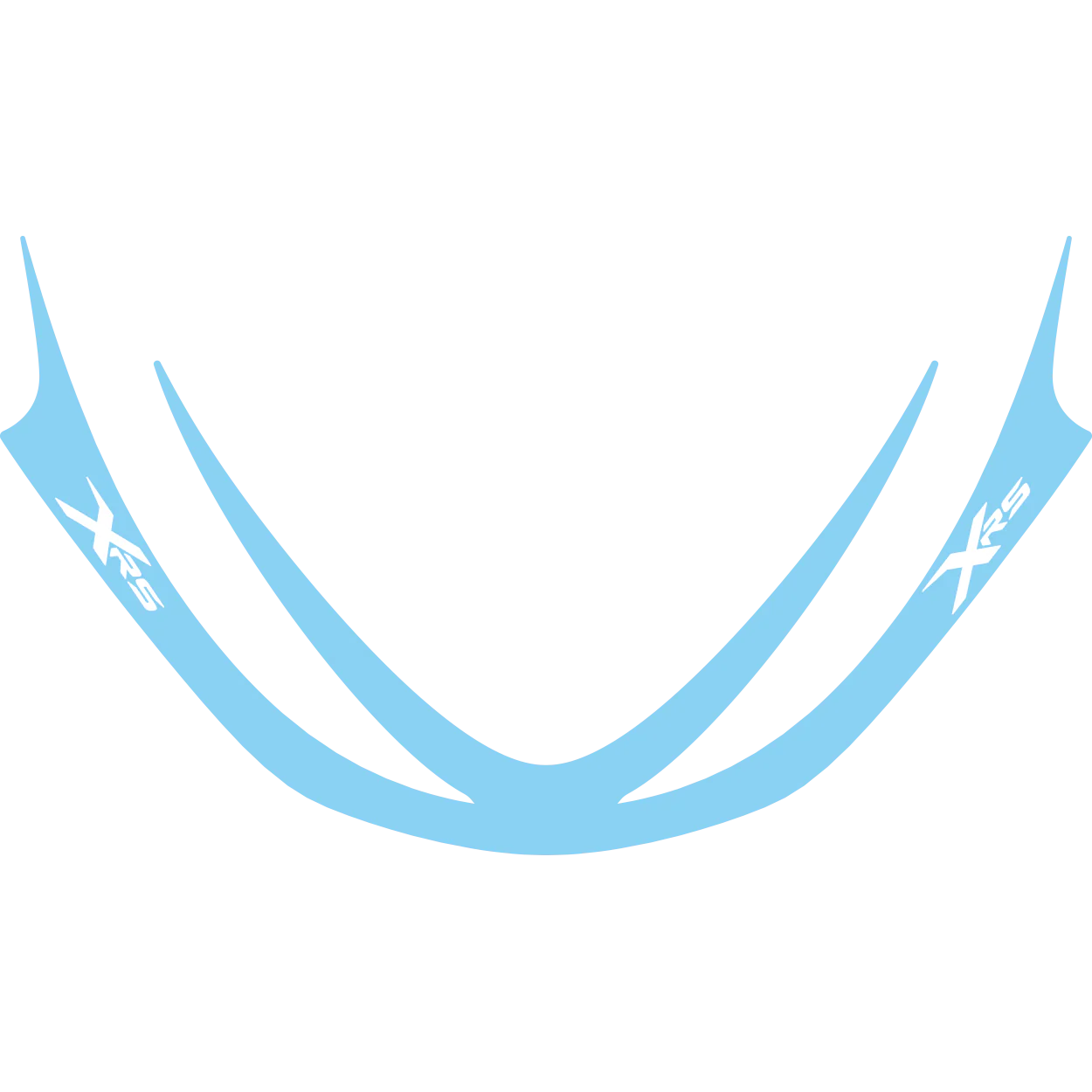 XRS YOUTH VISOR DECAL - Image 3